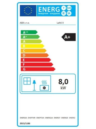Krosnelė ABX LAHTI CERAMIC, 8 kW 2