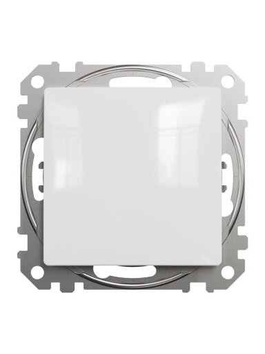 Kryžminis perjungiklis SCHNEIDER SEDNA DESIGN, baltos spalv. Kryžminis perjungiklis SCHNEIDER SEDNA DESIGN, baltos spalv.