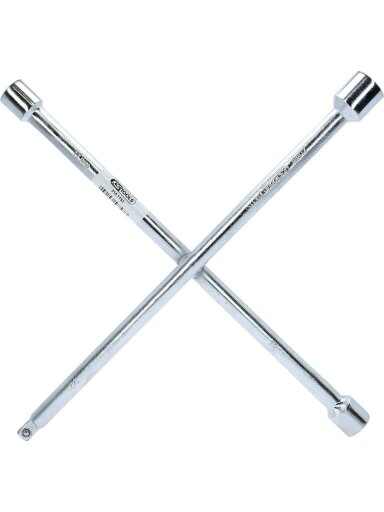 Kryžminis ratų veržliaraktis 1/2´´x17x19x21mm, KS Tools