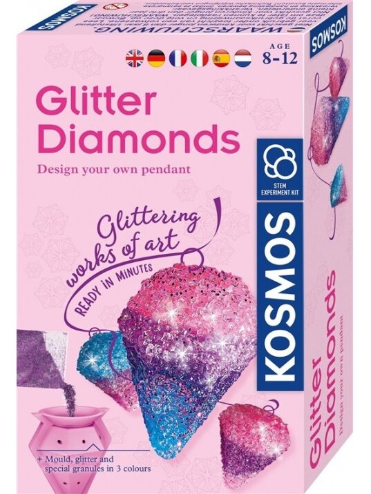 Kristalų auginimo rinkinys Kosmos Glitter Diamonds 1KS616946