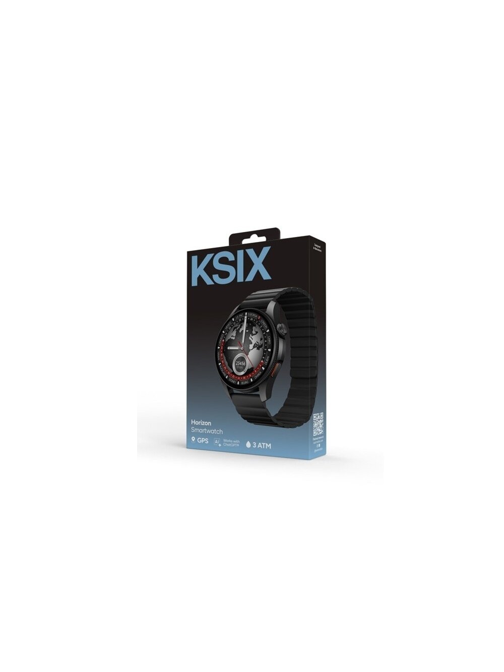 KSIX SMARTWATCH HORIZON, BLACK 1 KSIX SMARTWATCH HORIZON, BLACK 1