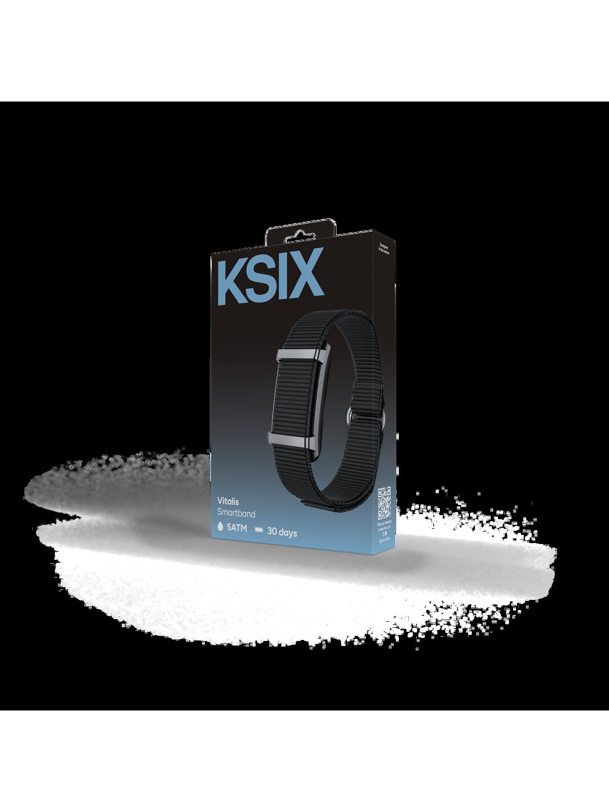 Ksix Smart Bracelet VITALIS, Black