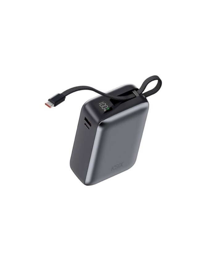Ksix Power Bank 30000 Mah  Power PULSE, Grey