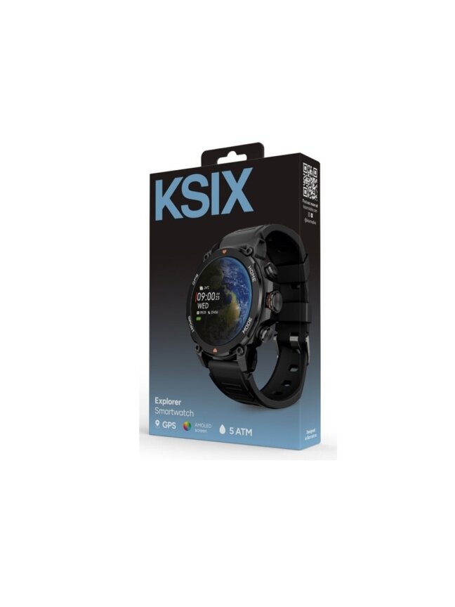 Ksix Smartwatch EXPLORER, Black 4 Ksix Smartwatch EXPLORER, Black 4