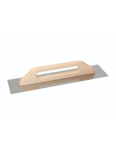 Kubala Nerūd. plieno trintuvė medine rank.130x680 mm