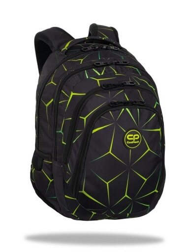 Kuprinė CoolPack Drafter Quake, juoda/geltona