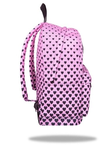 Kuprinė CoolPack F026893, juoda/rožinė, 44x34x15cm