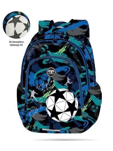 Kuprinė CoolPack F162967, mėlyna, 42 cm x 34 cm x 20 cm