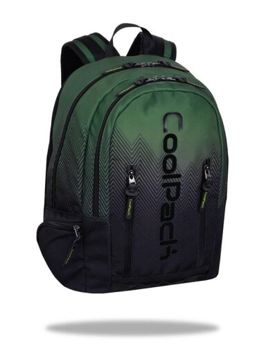 Kuprinė CoolPack Green Tone, juoda