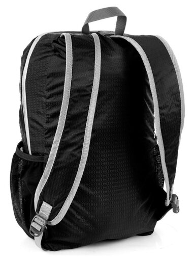 Kuprinė Spokey Hidden Peak 928527, juoda/raudona, 18 l