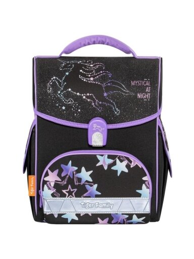 Kuprinė Tiger Family TGJT-001A, juoda/violetinė