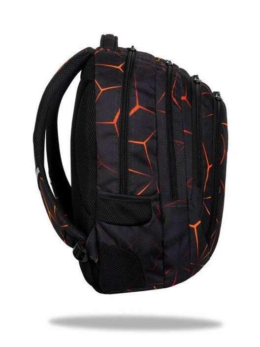 Kuprinė CoolPack Drafter Lava, juoda/oranžinė 1