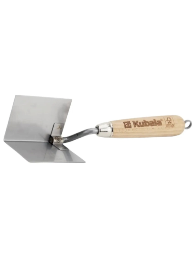 Kubala Nerūdijančio plieno glaistyklė vidiniams kampams, 75x110 mm. KUBALA Kubala Nerūdijančio plieno glaistyklė vidiniams kampams, 75x110 mm. KUBALA