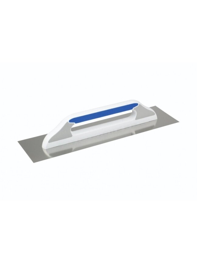Kubala Nerūdijančio plieno trintuvė trijų komponetų rankena 130x480 mm Kubala Nerūdijančio plieno trintuvė trijų komponetų rankena 130x480 mm