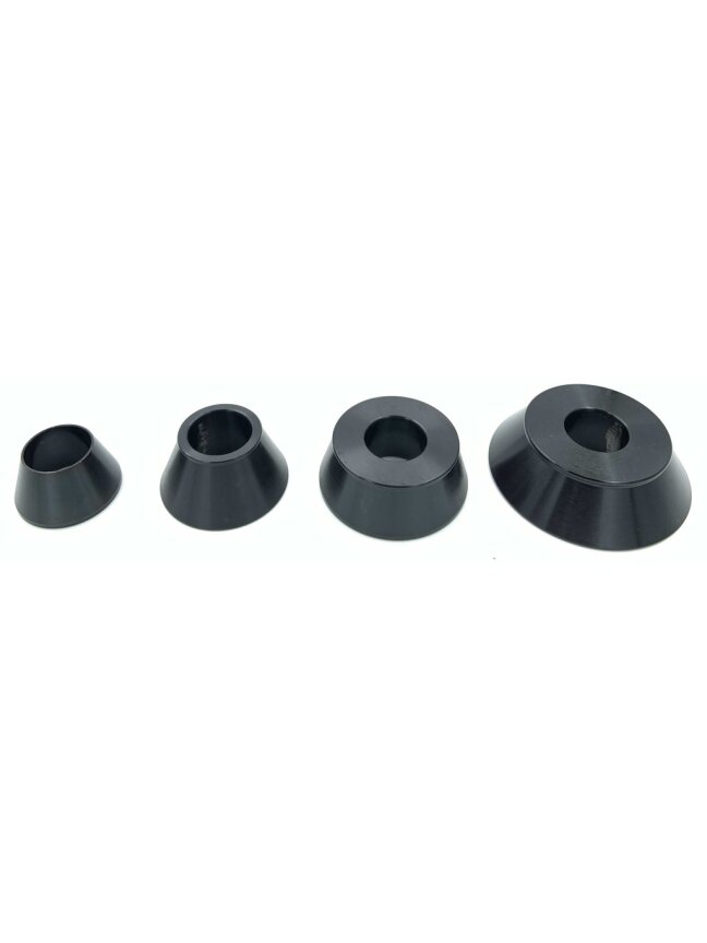 ⬡ Kūgių rinkinys 4 vnt. Ø36 mm (PLB002, PULI) ⬡ Kūgių rinkinys 4 vnt. Ø36 mm (PLB002, PULI)