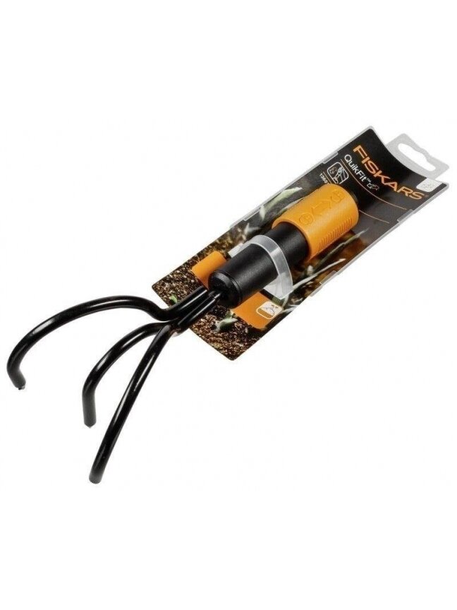 Kultivatorius Fiskars Quick Fit Grubber, 33cm 136515/1000683 1 Kultivatorius Fiskars Quick Fit Grubber, 33cm 136515/1000683 1