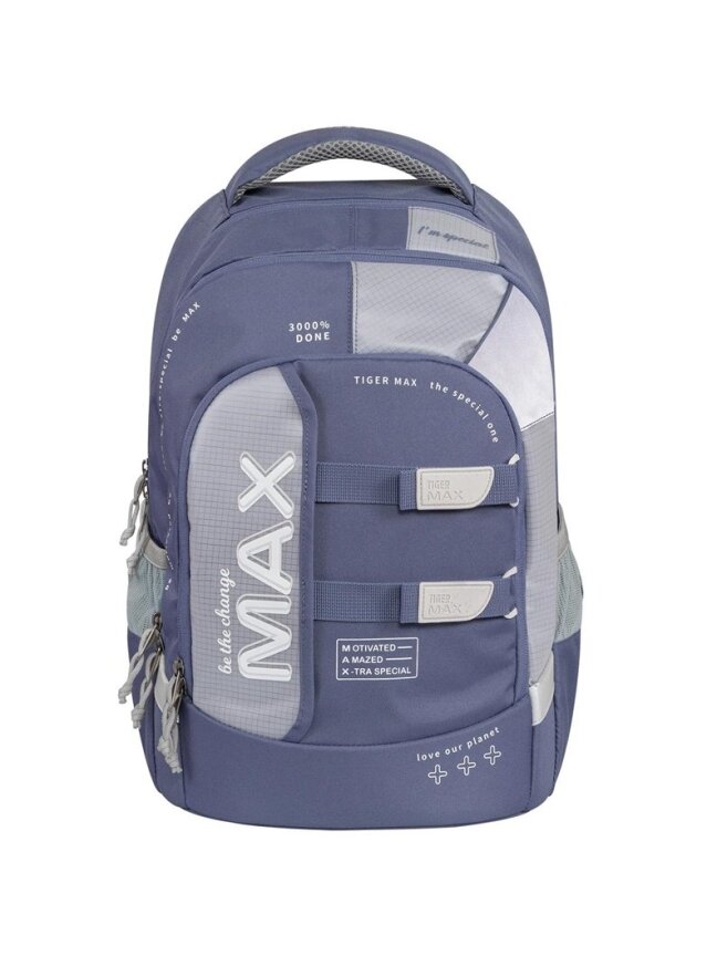 Kuprinė Tiger Max TMMX-041A, mėlyna/pilka