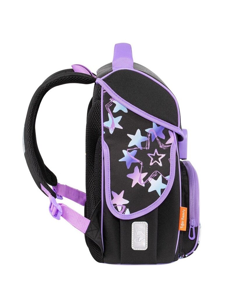 Kuprinė Tiger Family TGJT-001A, juoda/violetinė 2