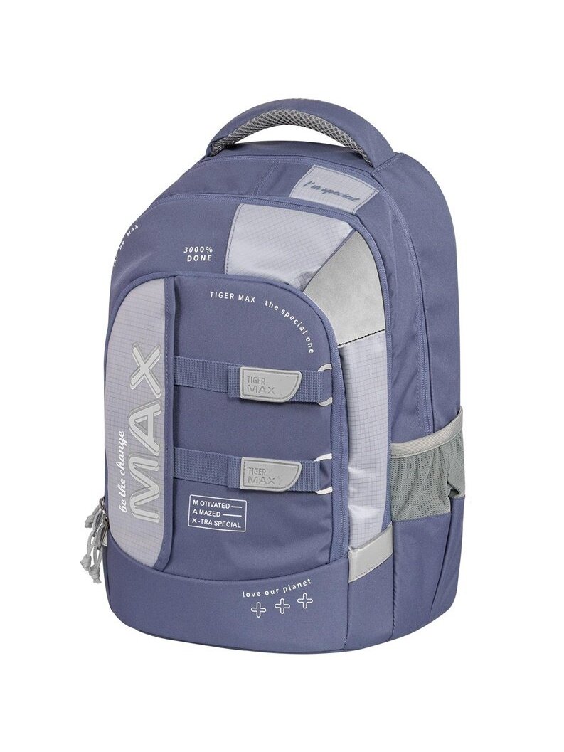 Kuprinė Tiger Max TMMX-041A, mėlyna/pilka 1