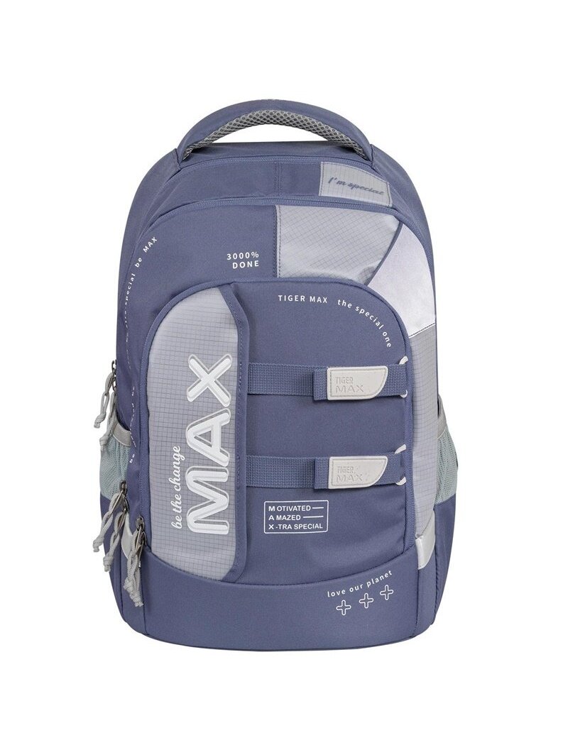 Kuprinė Tiger Max TMMX-041A, mėlyna/pilka