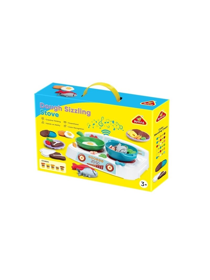 Kūrybinis modelino rinkinys Sizzling stove CN9009