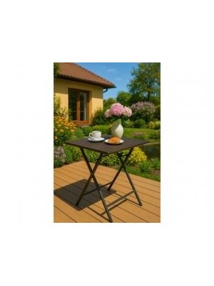 Kvadratinis stalas WOOD 61x61 cm 2 Kvadratinis stalas WOOD 61x61 cm 2