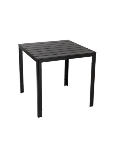 Kvadratinis stalas WOOD 78x78 cm
