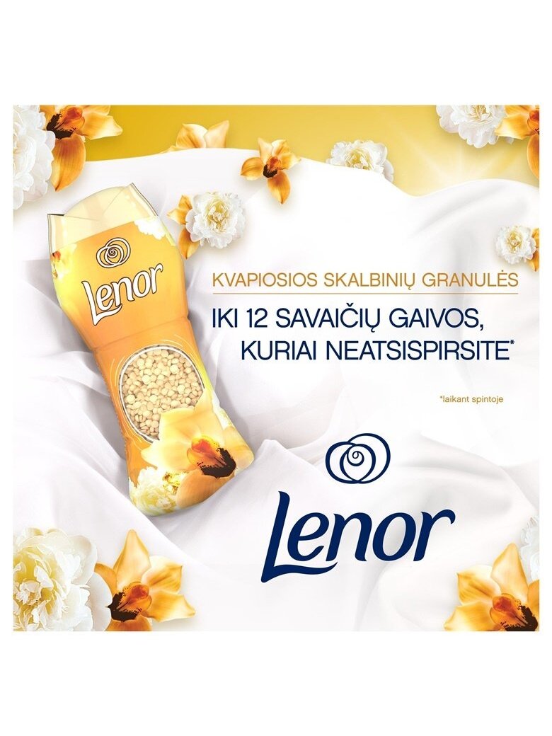 Kvapiosios granulės Lenor Gold Orchid, 210 g 1