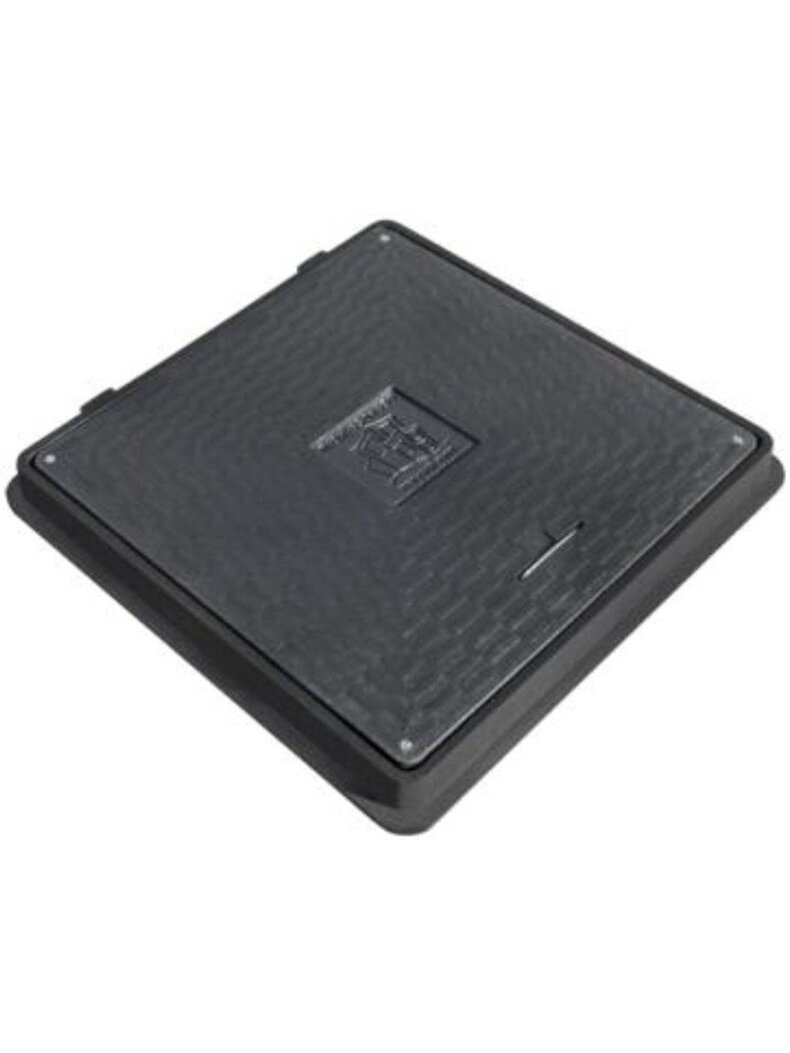 Kvadratinis kanalizacijos liukas, 650x650 mm A15 juodas Kvadratinis kanalizacijos liukas, 650x650 mm A15 juodas