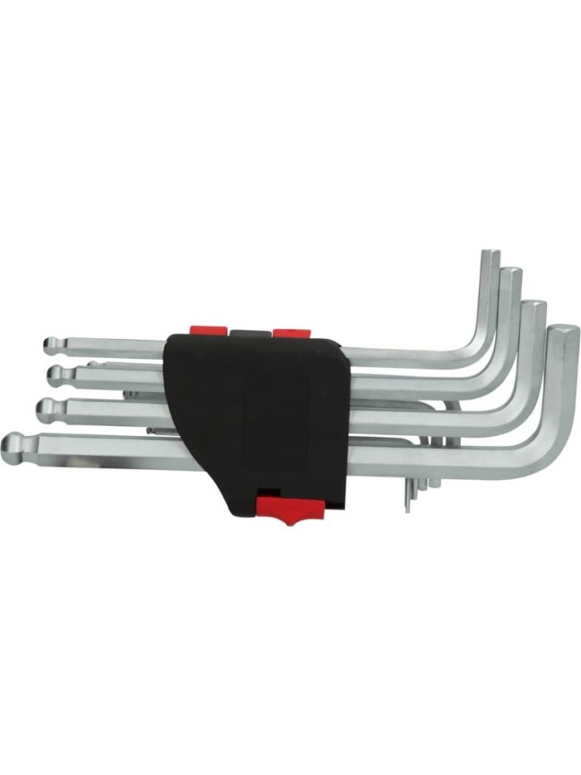 L-raktų šešiakampių komplektas 1,5-10mm, 10vnt, ilgi, KS Tools 3 L-raktų šešiakampių komplektas 1,5-10mm, 10vnt, ilgi, KS Tools 3