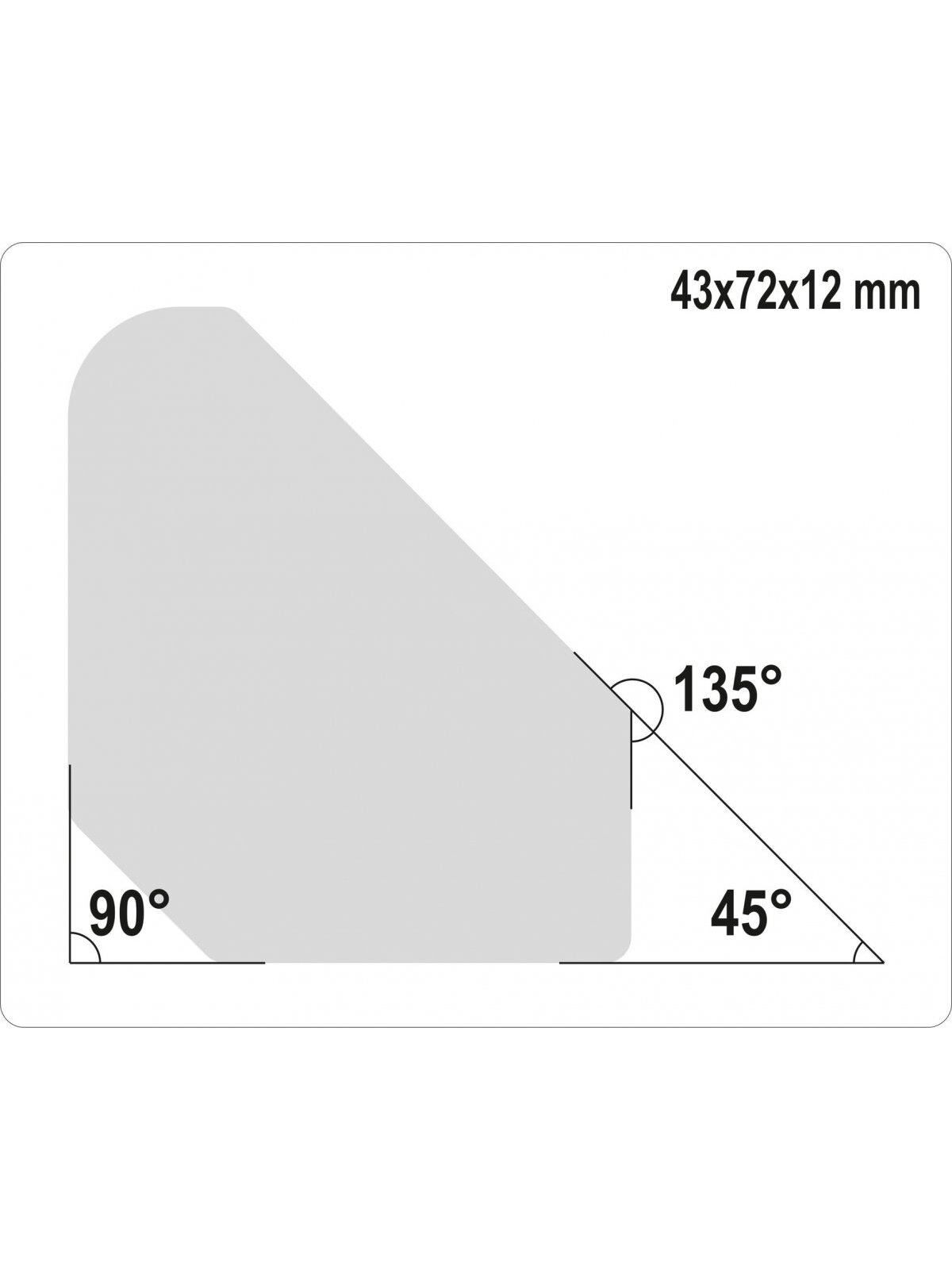 Laikikliai magnetiniai 45° - 90° - 135°, 43x72x12mm, 4 vnt Yato 3
