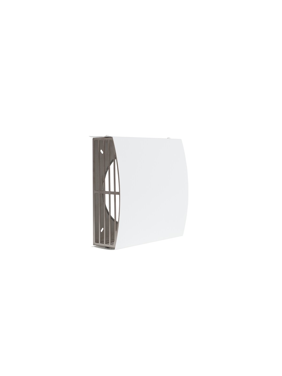 Lauko padavimo/ištraukimo grotelės d200 baltos sp., nerūd.plieno ST200B Lauko padavimo/ištraukimo grotelės d200 baltos sp., nerūd.plieno ST200B