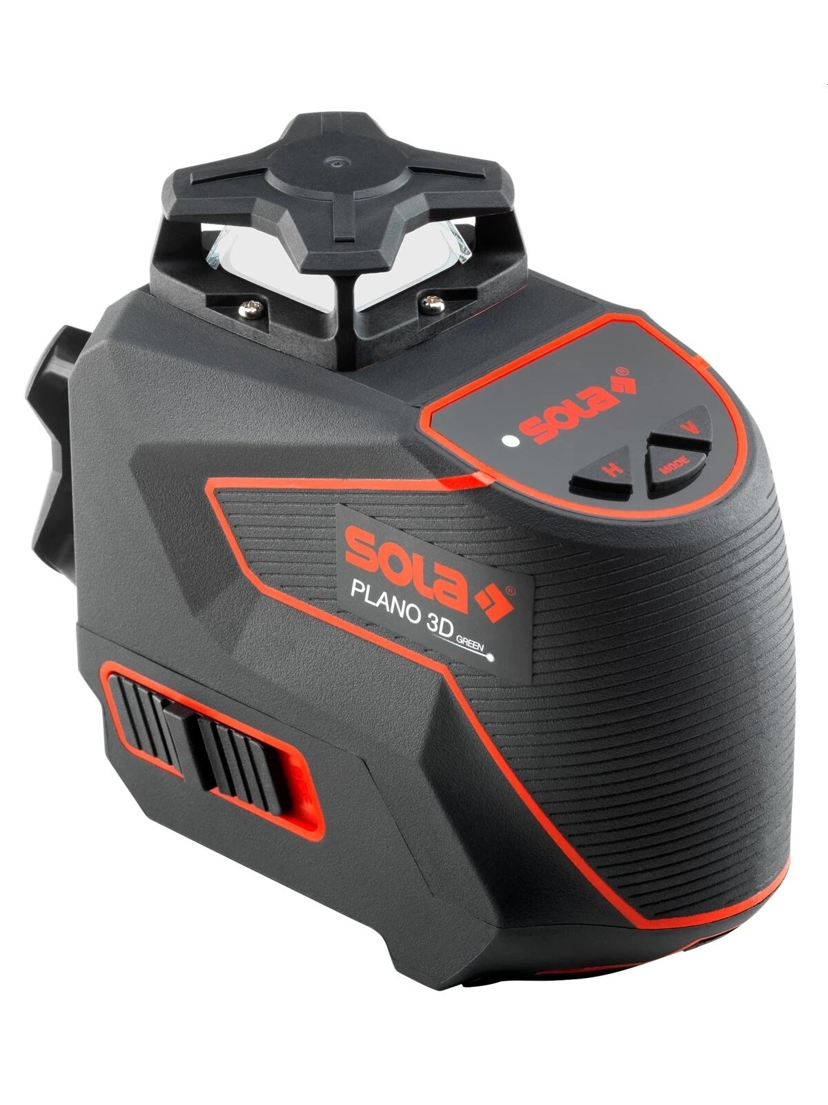 Lazeris linijinis PLANO 3D green (žalias spindulys) 360° SOLA 4