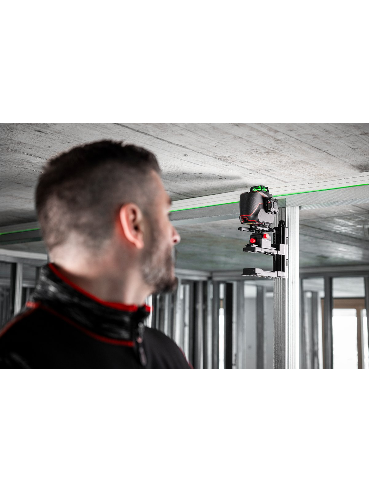 Lazeris linijinis PLANO 4D green (žalias spindulys) 360° SOLA 13