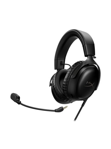 Laidinės žaidimų ausinės HyperX Cloud III, juodos