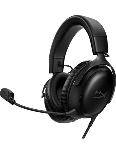 Laidinės žaidimų ausinės HyperX Cloud III, juodos