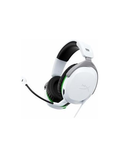 Laidinės žaidimų ausinės HyperX CloudX Stinger II, baltos