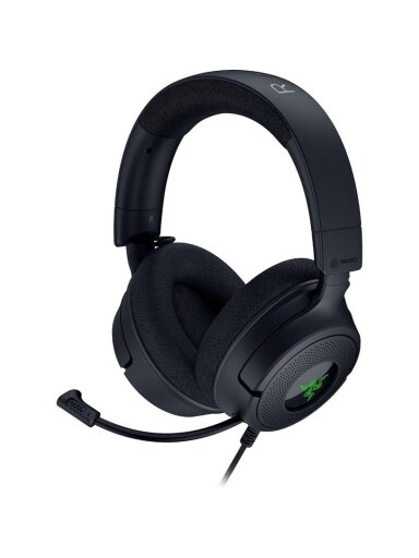 Laidinės žaidimų ausinės Razer Kraken V4 X, juodos