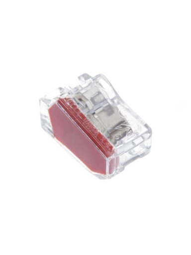Laidų jungė Pawbol E.4180K-5, 2 x 2.5 mm², raudona, 5 vnt. Laidų jungė Pawbol E.4180K-5, 2 x 2.5 mm², raudona, 5 vnt.