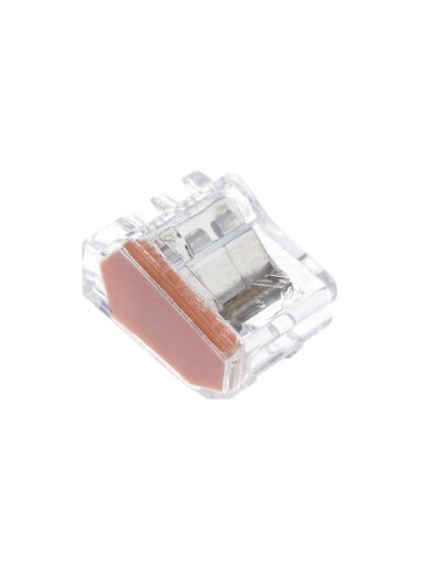 Laidų jungė Pawbol E.4181K-5, 3 x 2.5 mm², oranžinė, 5 vnt. Laidų jungė Pawbol E.4181K-5, 3 x 2.5 mm², oranžinė, 5 vnt.