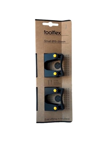 Laikikliai įrankiams Toolflex 502-1, 15 x 20 mm, 2 vnt.