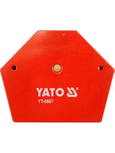 Laikiklis magnetinis suvirinimo 30° 45° 60° 75° 90° 135° Yato | 34,0kg; 111x136x24mm