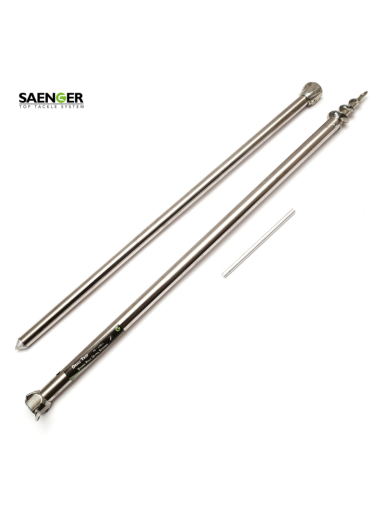 Laikiklis Meškerei SAENGER 9732076 Nerūdijančio Plieno 75-130cm
