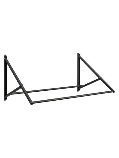 Laikiklis padangoms Dolle Tire Up, 105 x 65 x 50 cm, juodas