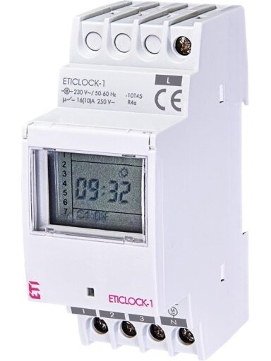 Laikmatis Eti Clock-1, 16A