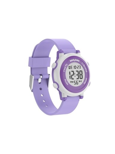 LAIKRODIS SKAITM SPONGE WATCHME VIOLETIN