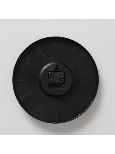 Laikrodis TEMPO 2043987, aukso/juoda, plastikas, D30 cm