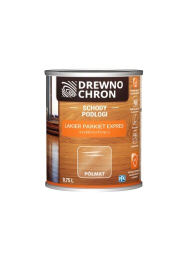 Lakas parketui pusiau matinis Drewnochron (EXPRES) | 5 l