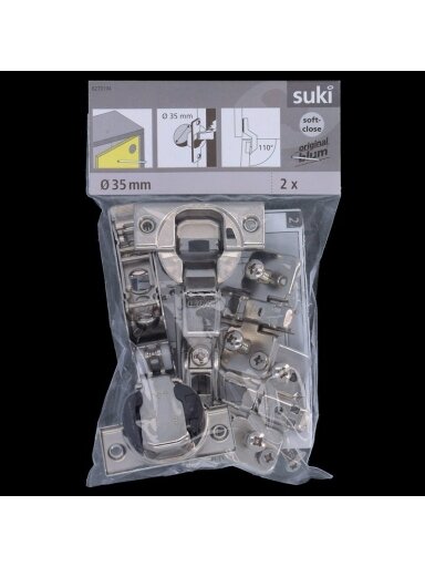 LANKST VIDI CLIP SOFT CLOSE D35 110 2VNT