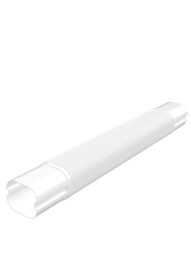 Lankstus kanalas kondicionieriaus vamzdžiams Tecnosystemi, New-Line MF72-EXC 520x72x64 baltas